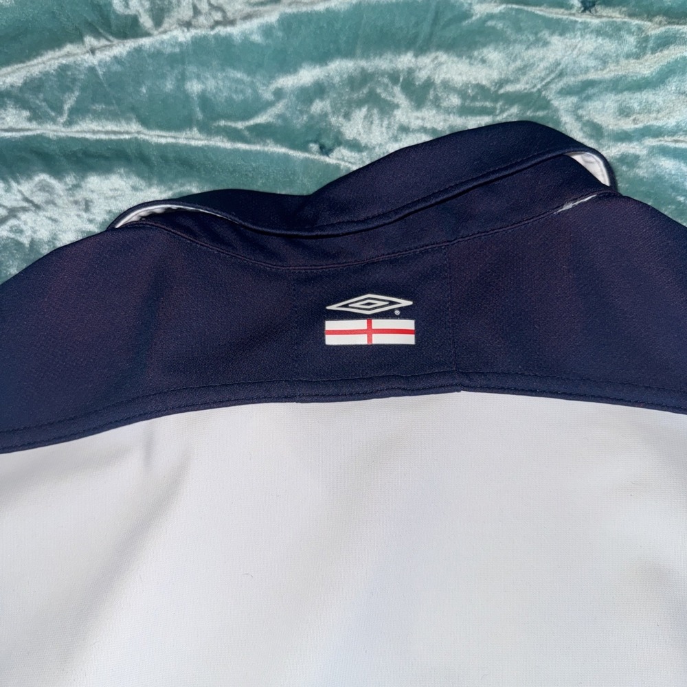 England 2003-2005 Home Football Jersey Shirt Long Sleeve Umbro Reversible S Y2K - Picture 9 of 13